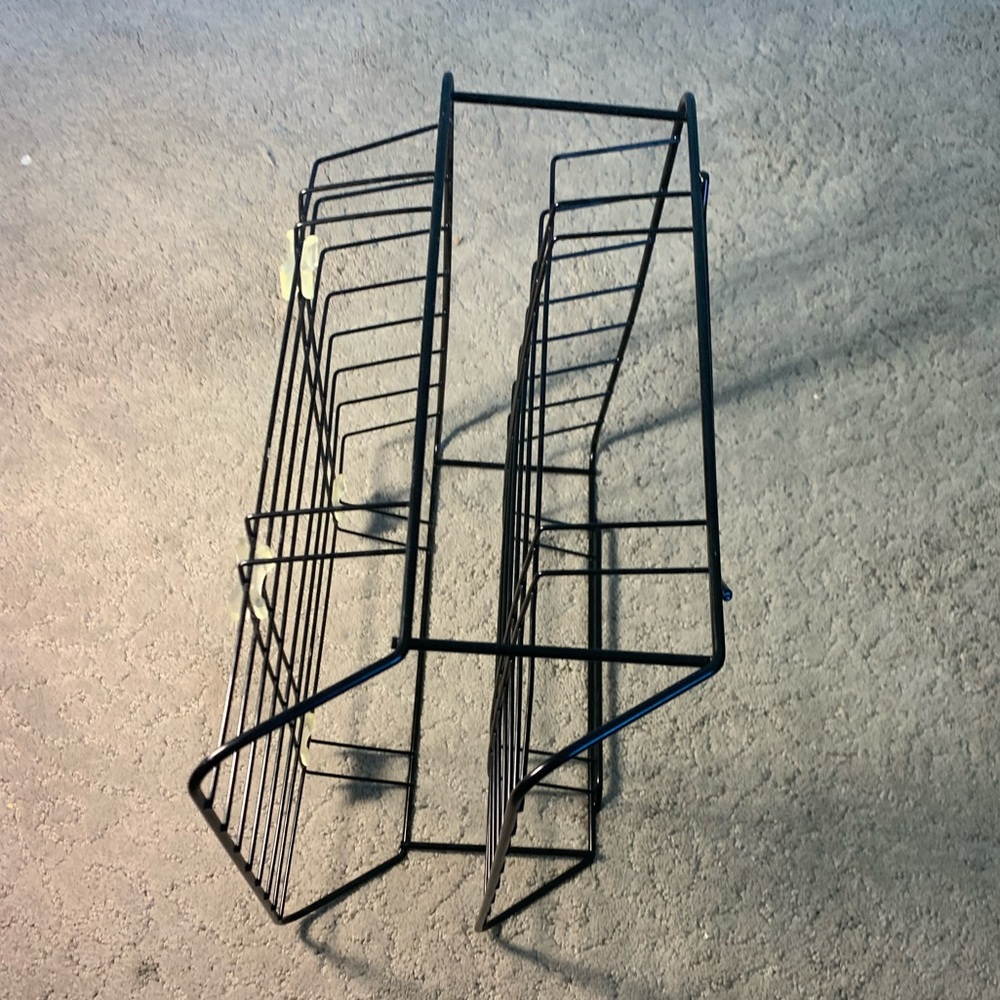 A acrylic storage organizer